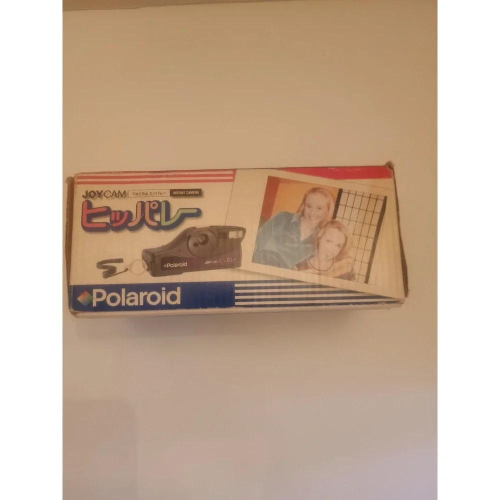 Polaroid Joycam Hipperlay Instant Camera With Film Black With Box